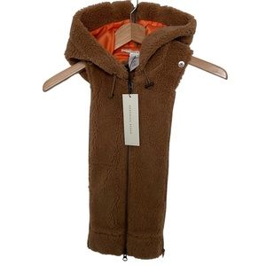 NWT Veronica Beard Teddy Fleece Dickey OS